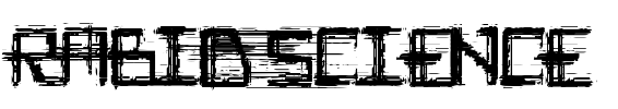 Rabid_Science Font Image