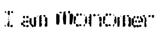 I am Monomer Font Image