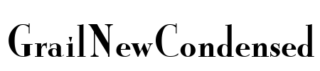 GrailNewCondensed Font Image