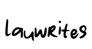 lauwrites Font Image