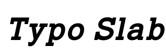 Typo Slab