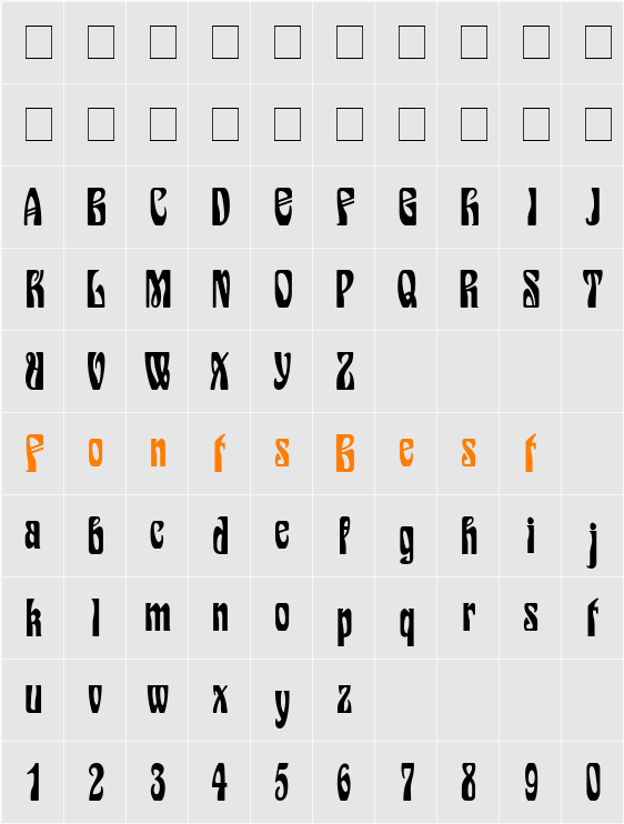 Epic Character Map