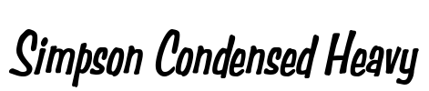 Simpson Condensed Heavy
