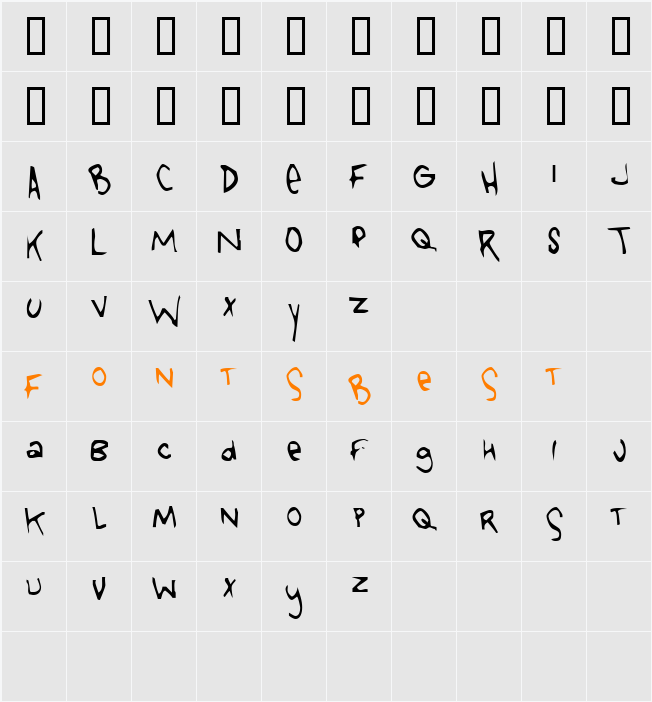 Tongue Of Colicab Character Map
