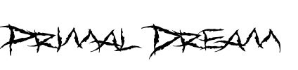 Primal Dream Font Image