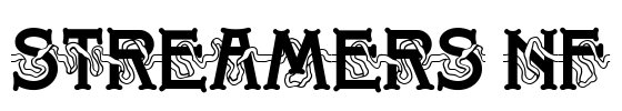 Streamers NF Font Image