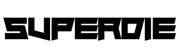Superdie Font Image