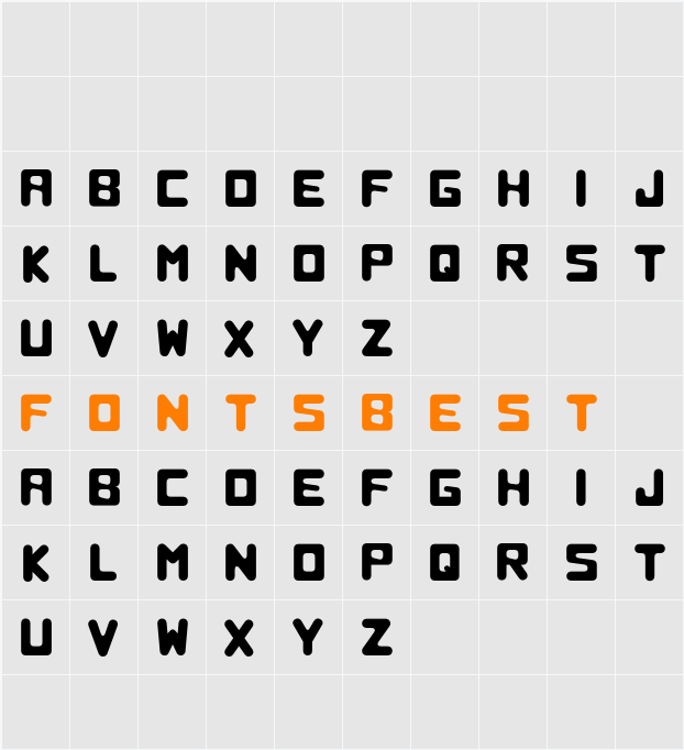 Repro 89 Character Map