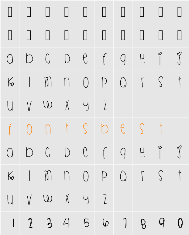 KillahPikaPika Character Map