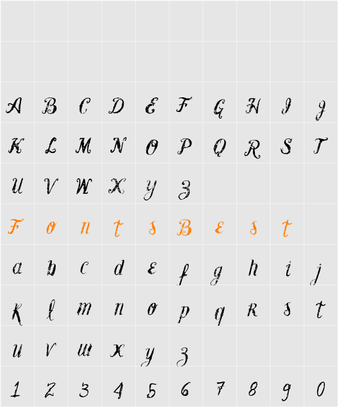Vtks Blank Character Map