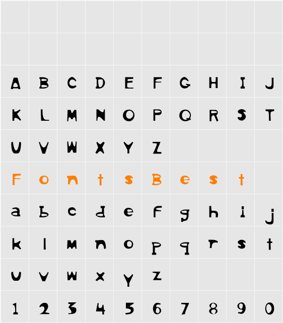 Thistlem Character Map