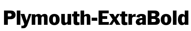 Plymouth-ExtraBold