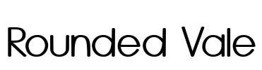 Rounded Vale Font Image