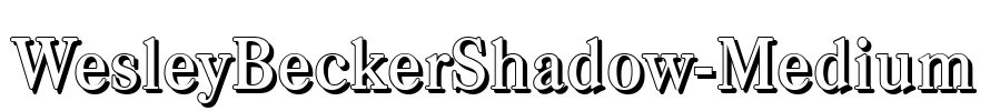 WesleyBeckerShadow-Medium