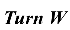 Turn W