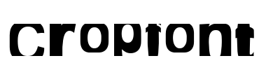 cropfont Font Image