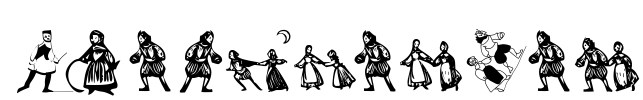 SketchedMen Font Image
