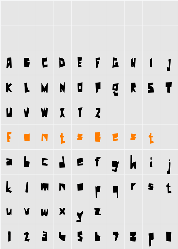 kk_schnitzler Character Map