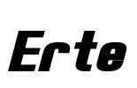 Erte Font Image