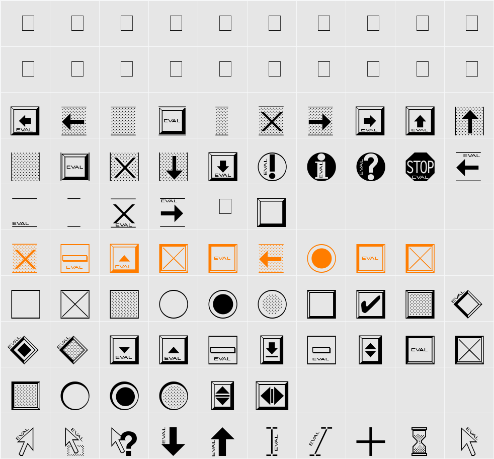 spWindows Character Map