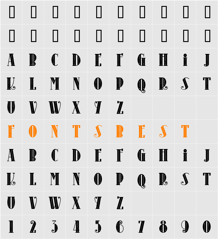 Kinkajou Stew NF Character Map