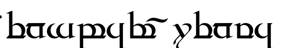 Tengwar Quenya