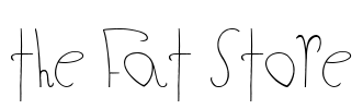 The Fat Store Font Image