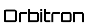Orbitron Font Image