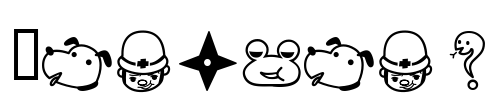 Rakugaki Font Image