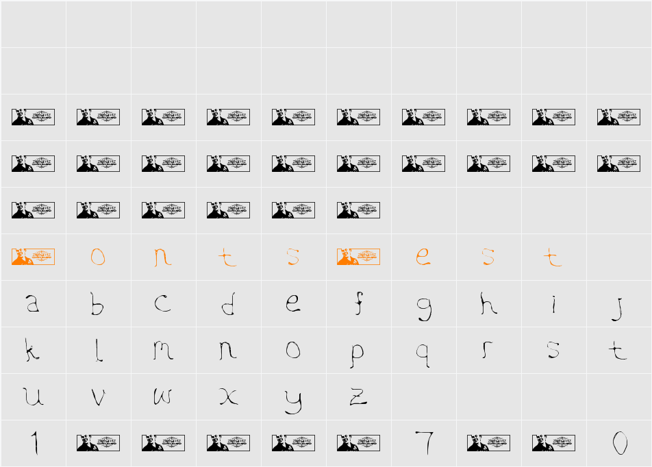 FTF Aywave Arty Character Map