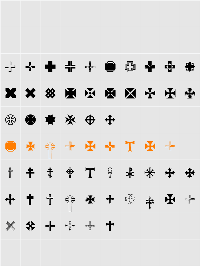 Equis Character Map
