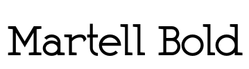 Martell Bold Font Image