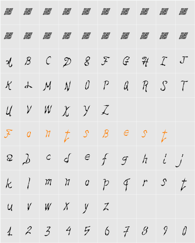 HawtFriend Character Map