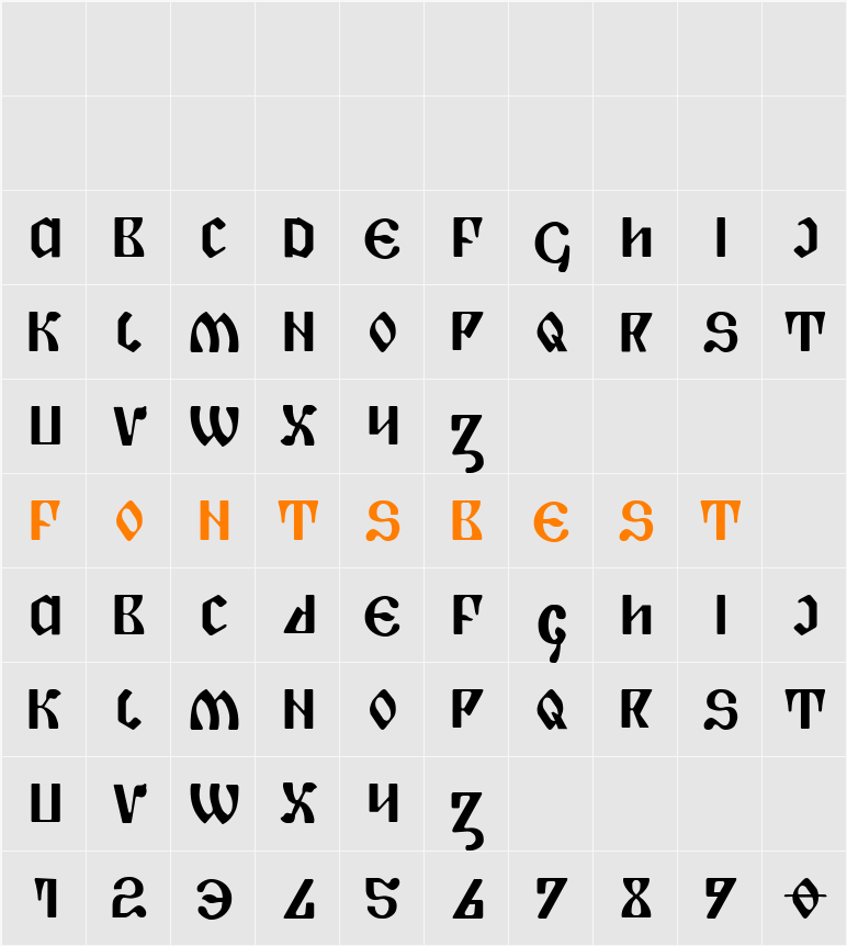 Piper Pie Character Map