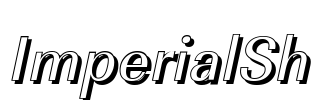 ImperialSh Font Image