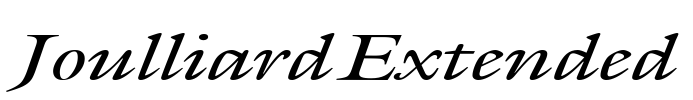 JoulliardExtended