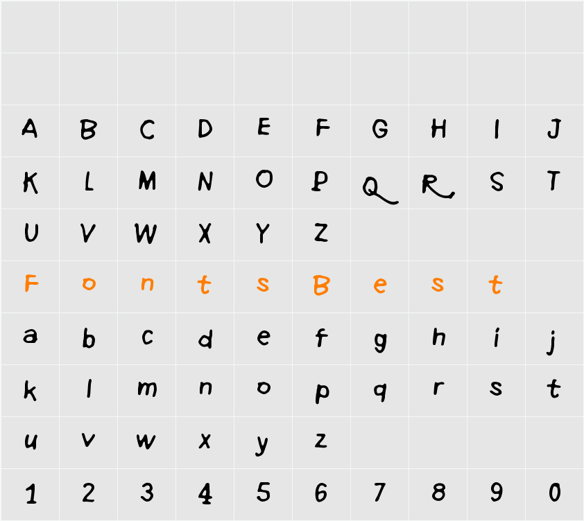 Refuse to bow down Character Map
