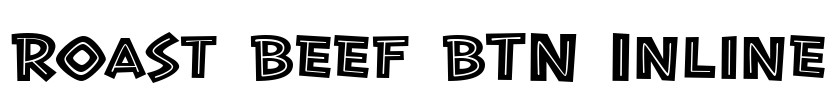 Roast Beef BTN Inline Font Image
