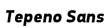 Tepeno Sans