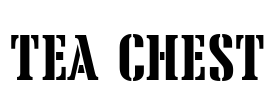 Tea Chest Font Image