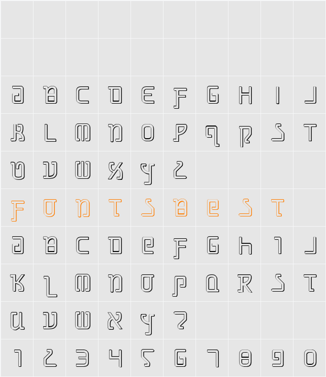 Grimlord Shadow Character Map