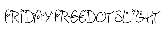Fridayfreedotslight