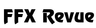 FFX Revue Font Image