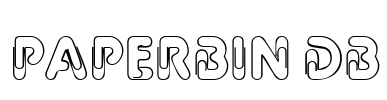 Paperbin DB Font Image