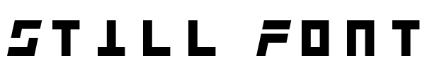 Still Font