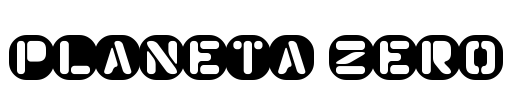 Planeta Zero Font Image