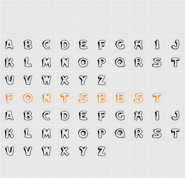 Elwood Character Map