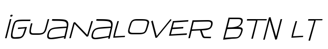 IguanaLover BTN Lt Font Image