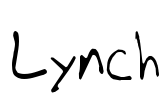 Lynch Font Image