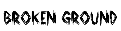 Broken Ground Font Image